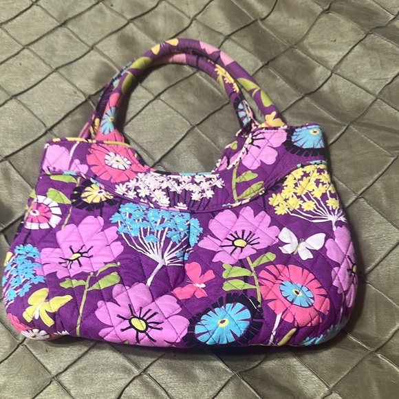 Vera Bradley Handbags - Era Bradley Floral Purple Handbag